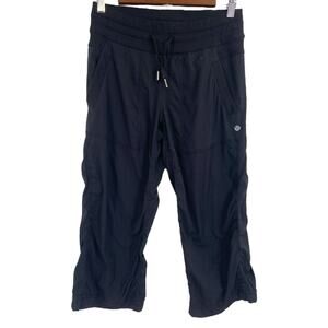 Lululemon Studio Crop‎ Black Size 4
